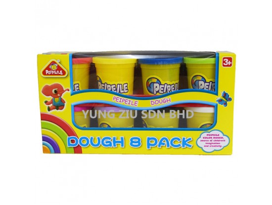 (8PCS/SET)3282#COLOR DOUGH(PEILEILE)